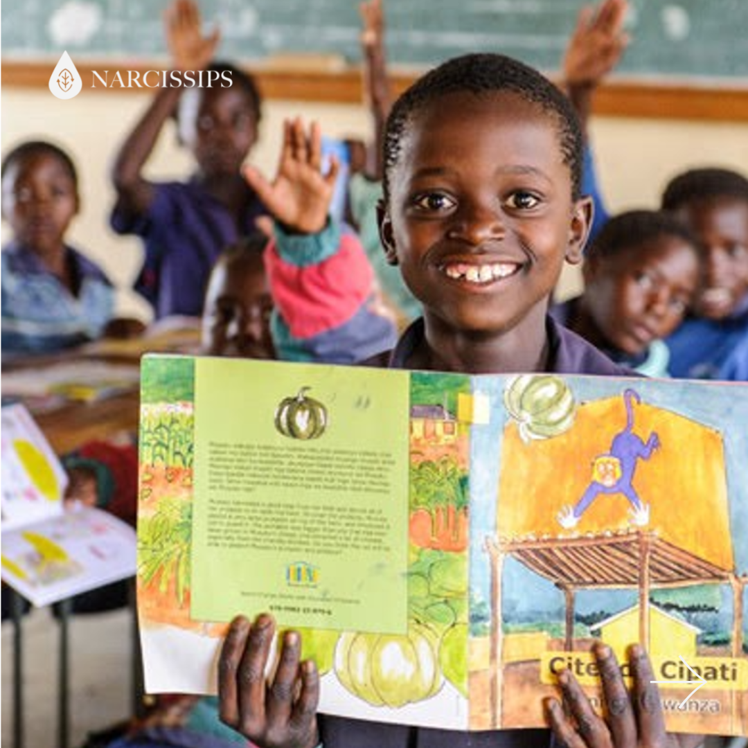 Narcissips provide tuition fees for children to access education through their Narcissips Ireland Reusable Bottle Business